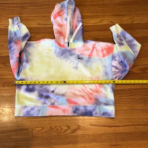 Nike Dri-FIT Get Fit Women's Tie-dye Pullover Training Hoodie, M thumbnail 10