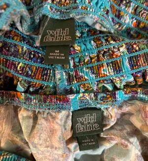 Wild Fable For Target Painted Paisley Matching Set thumbnail 8