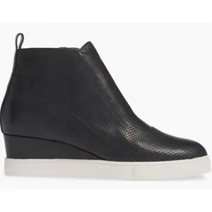 Linea Paolo Anna leather comfort wedge bootie 9 thumbnail 14
