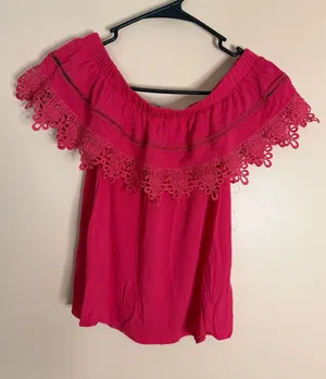 Women's Fuchsia Crochet thumbnail 1