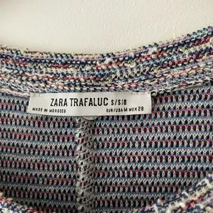 Zara Tweed Rainbow Frill Dress with Pearl‎ Detail thumbnail 6