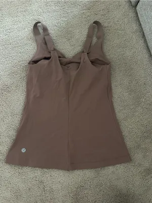 lululemon athletica Brown V-Neck Tank Camisole thumbnail 2