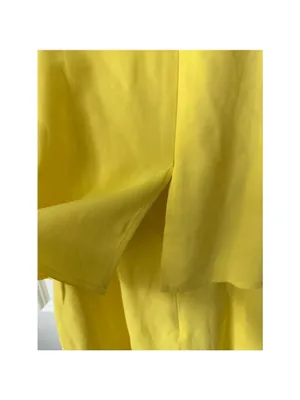 DOKOTOO Yellow Tiered Romper S thumbnail 6