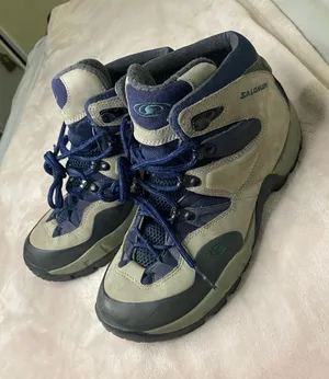Salomon vintage Contragrip Women's Hiking Boots Size 9 Lace Up thumbnail 1
