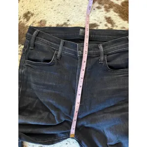 MOTHER Denim The Hustler Ankle Fray in Encounters At Night Size 28 thumbnail 5