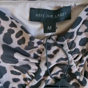 Brit‎ The Label Leopard Print Corset Top Midi Skirt 2 Piece Set Brown M thumbnail 5