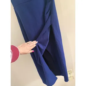 Lulus Prominent Charm Navy Halter Bodycon Tulip Midi Dress Size XL Cocktail thumbnail 10