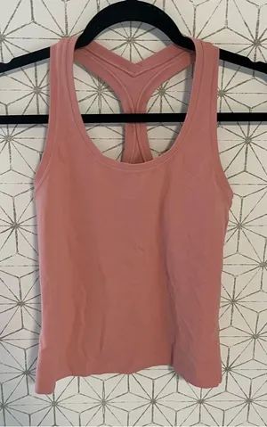 Lululemon Cool Racerback Tank Nulu Peach thumbnail 1