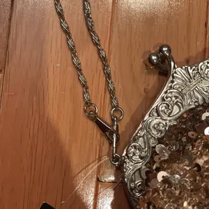 Sasha Handbags champagne sparkly bag thumbnail 7