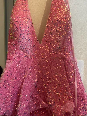 Sequin dress Pink Size 2X thumbnail 8