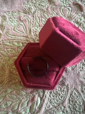 & Other Stories Women’s Stainless Steel Black Polished Finish Adjustable Ring Size 6-9 thumbnail 3