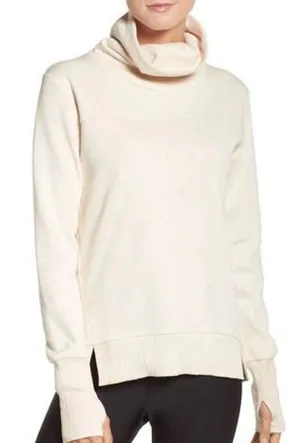 ALO Yoga Haze Funnel Neck Pullover Sweatshirt Size XS thumbnail 1
