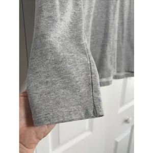 T by Talbots Neck‎ Pullover Melange Shawl Collar Size XL Gray Athleisure Relaxed thumbnail 4