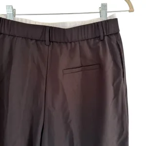 NWT OGL Double Pleated Mid Rise Wide Leg Trousers Women’s Size Medium Black thumbnail 4