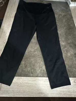 Isabel Maternity Over-Belly Ponte Maternity Pants Small Maternity thumbnail 7