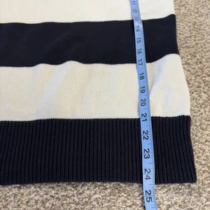 Lauren Ralph Lauren Striped‎ Boat Neck Long Sleeve Top Women SM Nautical Coastal thumbnail 9