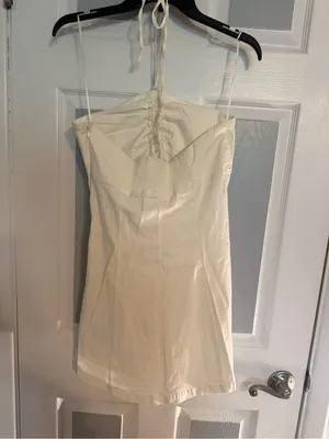 Urban Outfitters Cate Y -Neck Halter Mini Dress thumbnail 3