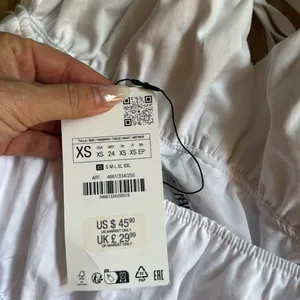 Zara White Mini Dress thumbnail 5