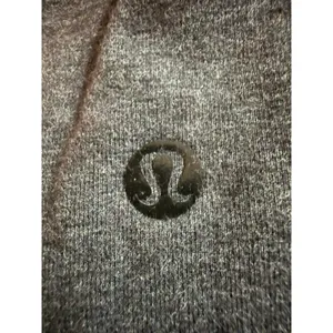 Lululemon Athletica Charcoal Grey Cropped Sweatshirt Pullover Size 6‎ thumbnail 4