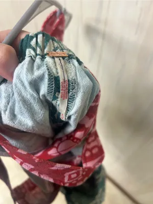 Free People Palm Bay Tropical Bandana Print Shortalls Romper medium NWOT thumbnail 5
