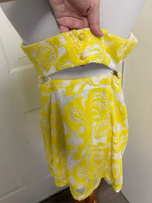 Anthropologie Maeve Floral Strappy Mini Dress thumbnail 4