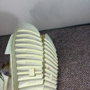 Dr Martens Voss Mono Women's Light Yellow Leather Sandals size US 11L Preppy GUC thumbnail 5