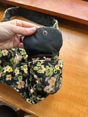 Y2K Gap Floral Velvet Shoulder bag thumbnail 4