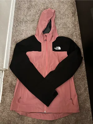 The North Face Pink and Black Hooded Jacket Size Small 0531 thumbnail 1