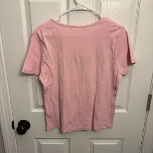 Y2K Pink Butterfly Embroidered Baby Tee thumbnail 2