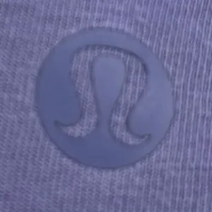 Lululemon Back Into It Purple Blue Knit Long Sleeve Cross Back Shirt Top Size M thumbnail 3