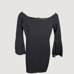 Lulus Black Off The Shoulder Bell Sleeve Bodycon Mini Dress Small thumbnail 5