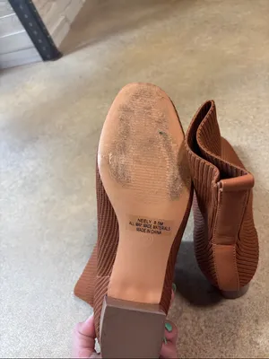 Joie Stretch Knit Ankle Boots - Brown thumbnail 3