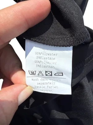 NWOT JASAMBAC Black One Shoulder Bow A-Line Cocktail Dress‎ with Pockets Size L thumbnail 10