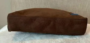 NWOT Bella Russo Faux Suede Slouch Bag 16x12x3.5 thumbnail 6