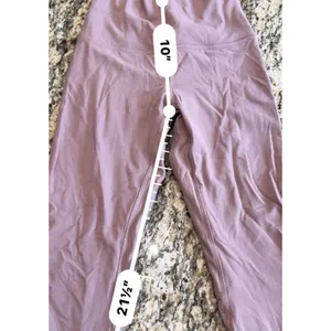Lululemon Align High Rise Crop 23" Size 4 Dusty Mauve LW6BGLS Yoga Leggings thumbnail 6