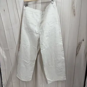 Aeropostale Women’s XXL White Barrel Jeans New thumbnail 4