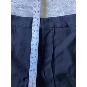 Reformation Black Pintuck High Rise Wide Leg Trousers Pants Size 6 thumbnail 3