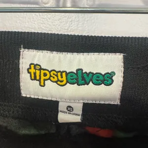 Tipsy Elves lightbulb‎ Christmas pajama joggers thumbnail 2
