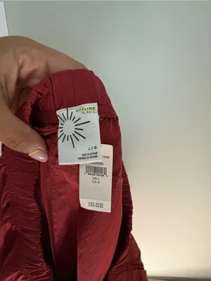 Offline by aerie day off short 5” summer beach sport casual preppy red heritage thumbnail 4