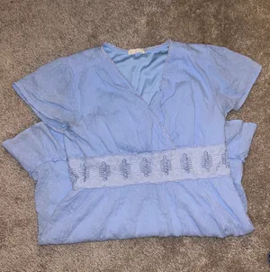 Altar'd State Baby Blue Dress thumbnail 1