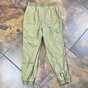 A New Day Army Green Cargo Pull-on Jogger Pants Small thumbnail 9