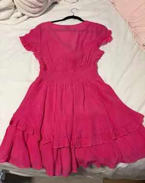 Hello Molly Hot Pink Dress thumbnail 3