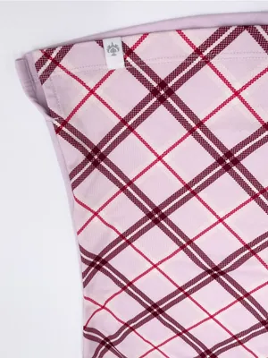 Lady Hagen Women's Sleeveless Golf Polo Top Size XS Red Pink Argyle Plaid Preppy thumbnail 6