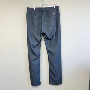 Figs High Waisted Graphite Livingston Basic Scrub Pants Medium Tall Women thumbnail 4