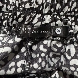 Tart Intimates Satin Black White Cheetah Sleep Shorts Women’s Small thumbnail 2