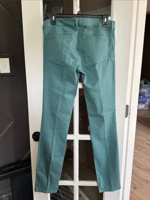 TORY BURCH Super Skinny Teal Jeans 28 thumbnail 2