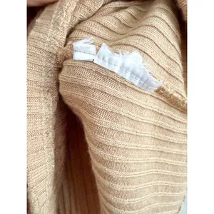 Reformation | Jackie Ribbed Long Sleeve Top in Buff Tan | Est. Sz M thumbnail 6