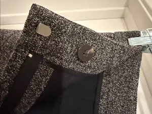 Ann Taylor Gray Wide-Leg Knit Cropped Pants thumbnail 4