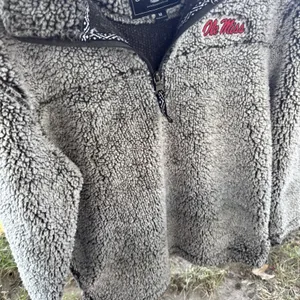 Boxercraft Old Miss‎ XS Fleece Sherpa 1/4 Zip Pullover Jacket Sweatshirt Sweater thumbnail 2