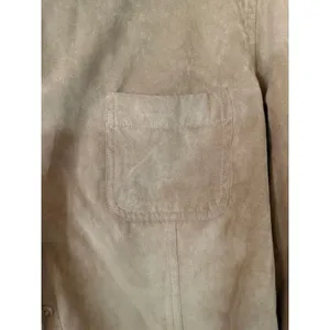 Vintage 90s Faux Suede Shacket Womens XL Tan Western Cabincore Boho Country Y2K thumbnail 6